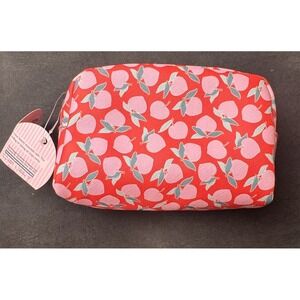 Vintage Cosmetic Company Oh So Peachy Make-up Bag Red Pink